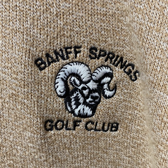 Vintage Banff Springs Golf Sweater - Picture 2 of 5